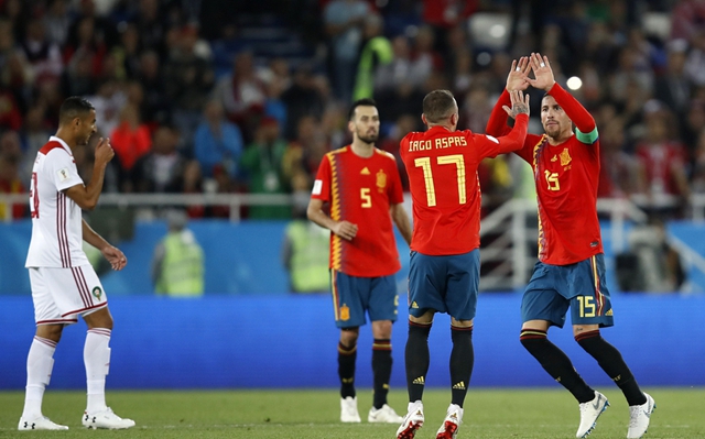 2018世界杯西班牙vs摩洛哥视频录播 西班牙2-2摩洛哥回放视频