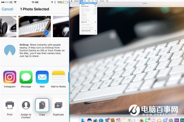 如何将iPhone复制的内容粘贴到Mac  iPhone复制的内容粘贴到Mac方法