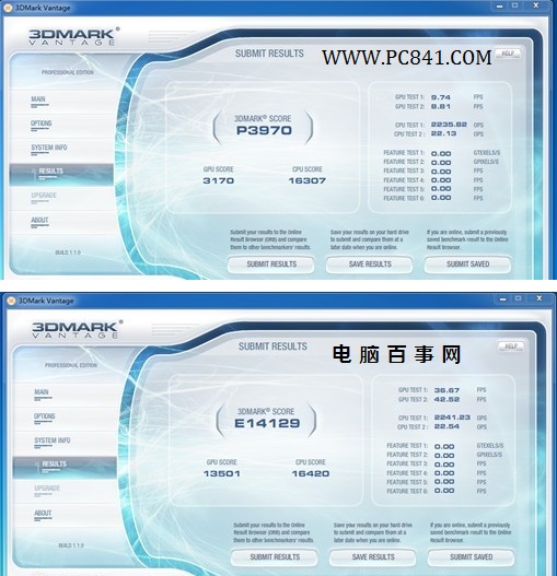 HD4600核心显卡3DMark Vantage跑分成绩