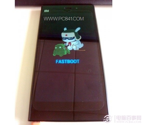 进入小米3手机的FastBoot模式