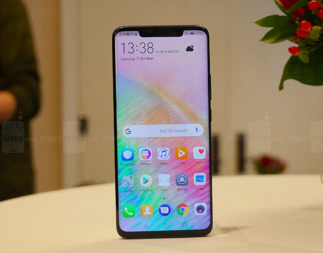 双曲面玻璃设计 华为Mate20和Mate20 Pro对比图赏