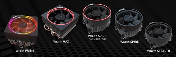 AMD新版锐龙处理器捆绑高级Wraith Max散热器 超频再无压力！