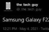 三星正在开发Galaxy F22