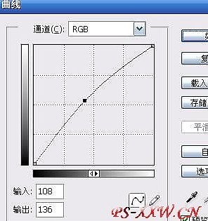 使用PS曲线工具调整图片